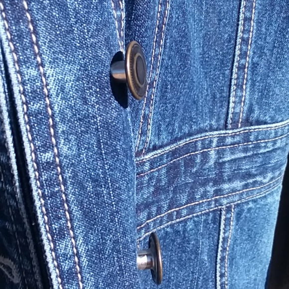 St. John's Bay denim jacket - Picture 3 of 4
